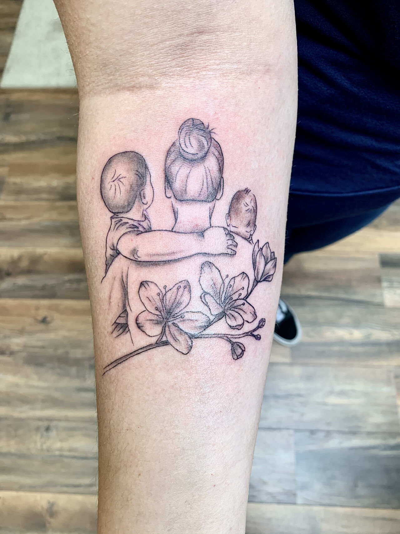 Met de kids - voor Laura