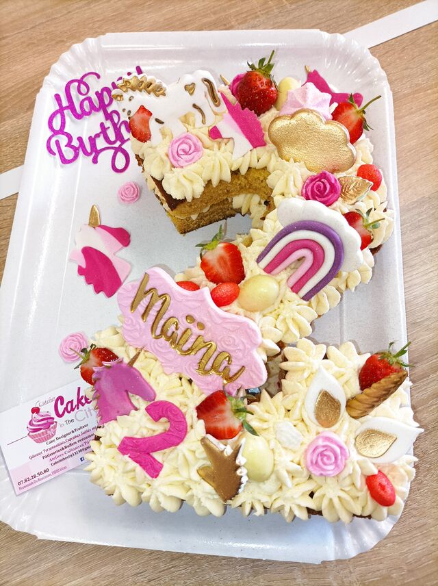 Number Cake Licorne 🦄