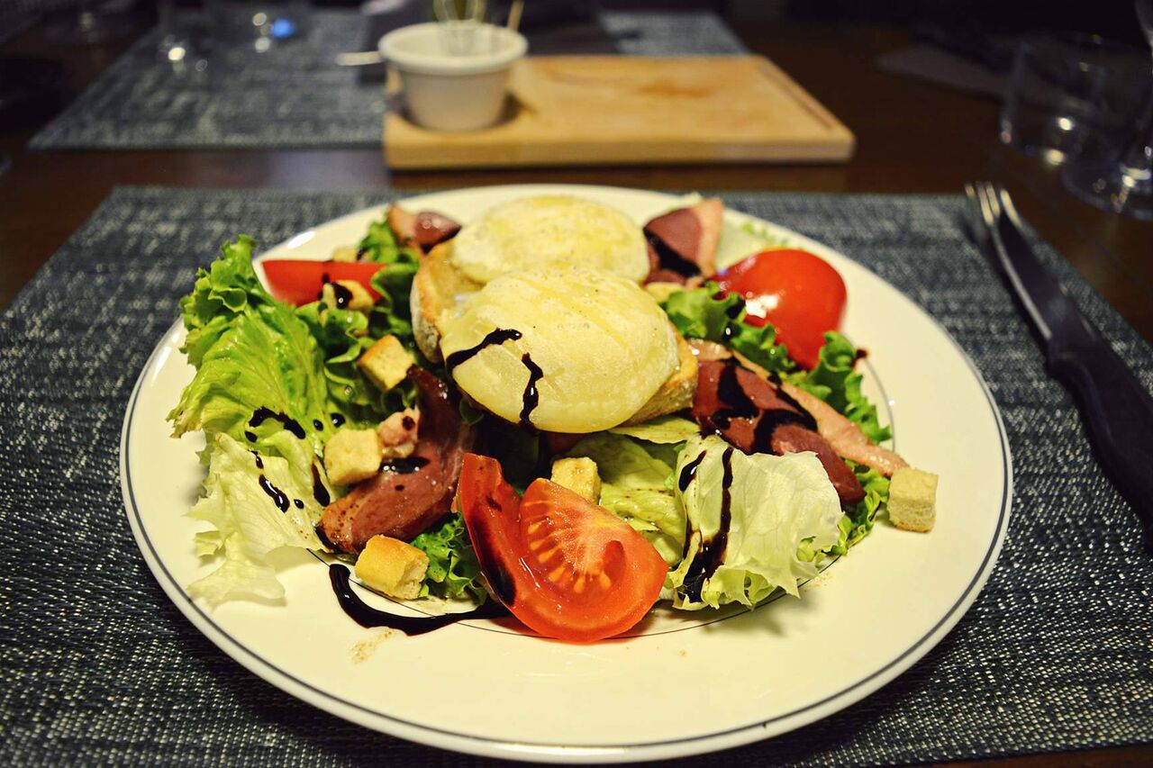 SALADE DE CABECOU AU MIEL