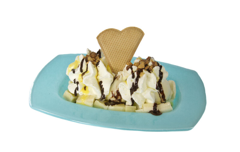 Unser Bananensplit