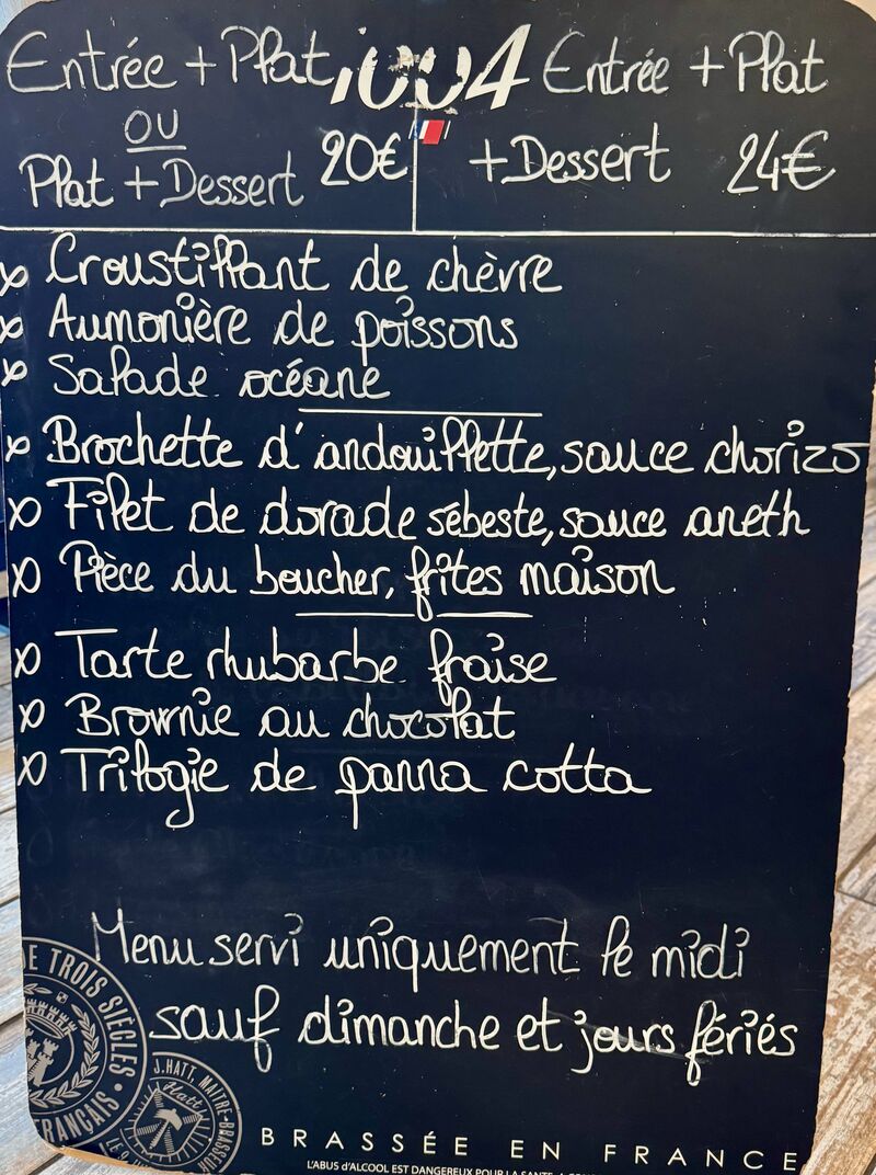 Menu du midi du 08/06 au 13/06