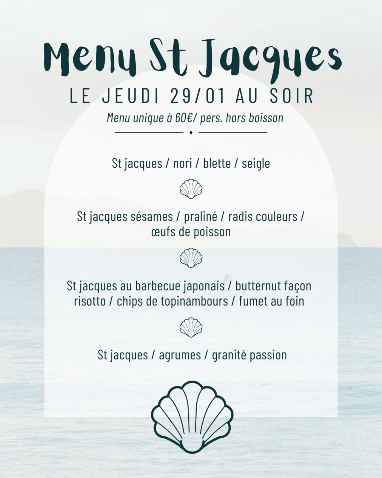Soirée St Jacques