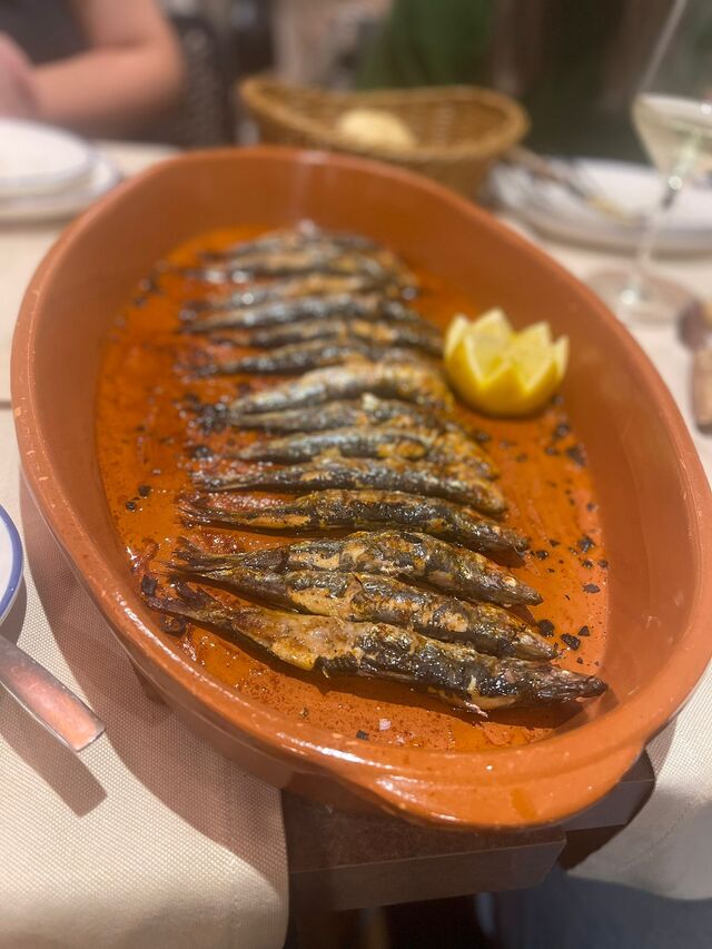 Anchoas Asadas 