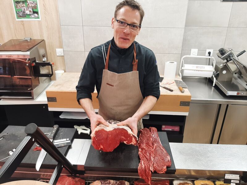 Notre Boucher Benoit Hamel à MELESSE.