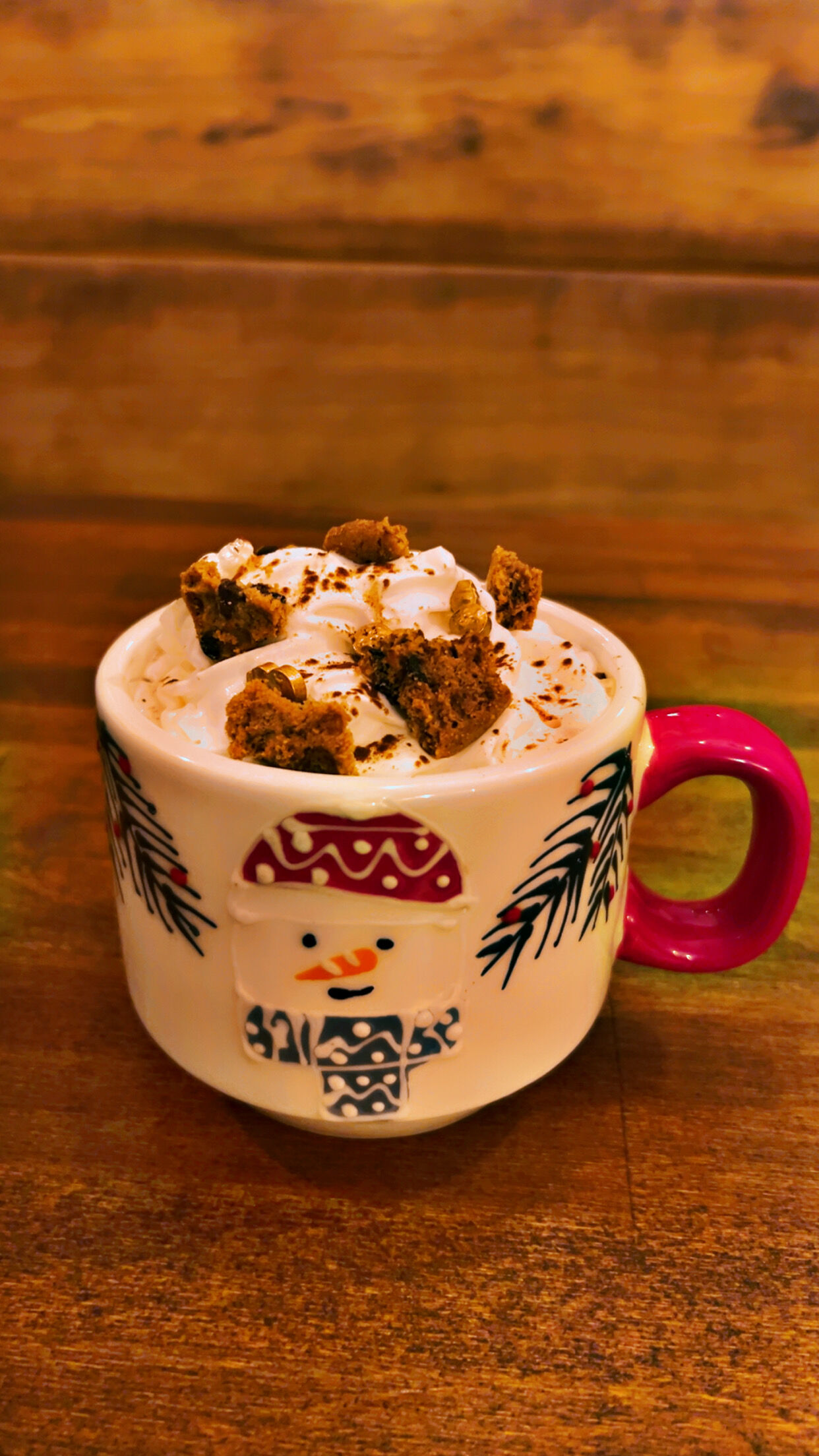 Chocolat chaud saveur cookies 