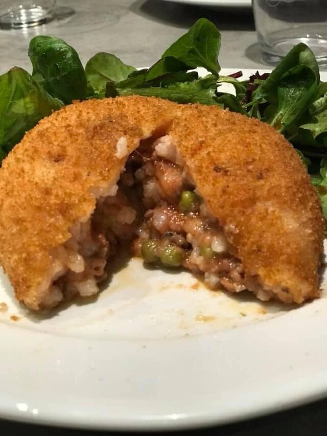 Arancini bolognaise