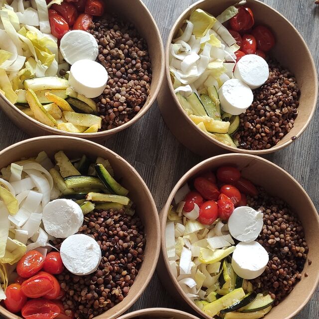 Bowl de lentilles (VG)