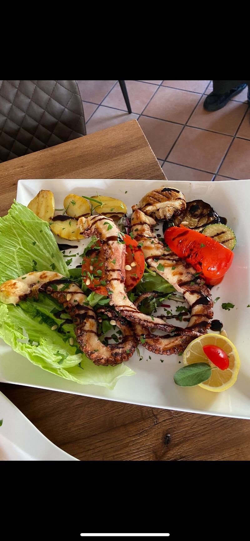 Fischspezialitäten - Oktopus