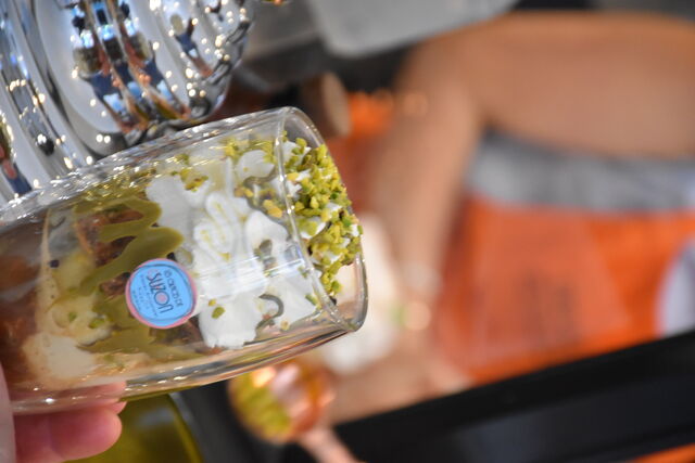 Affogato pistache 😜