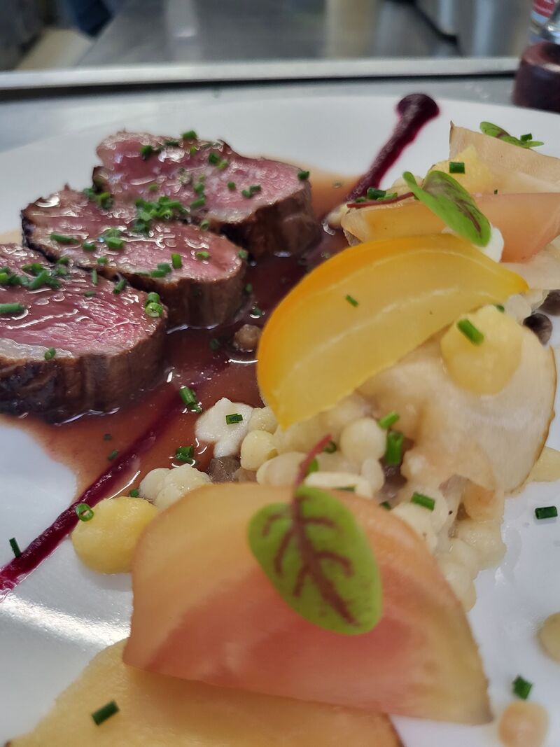 Magret de Canard et Betteraves