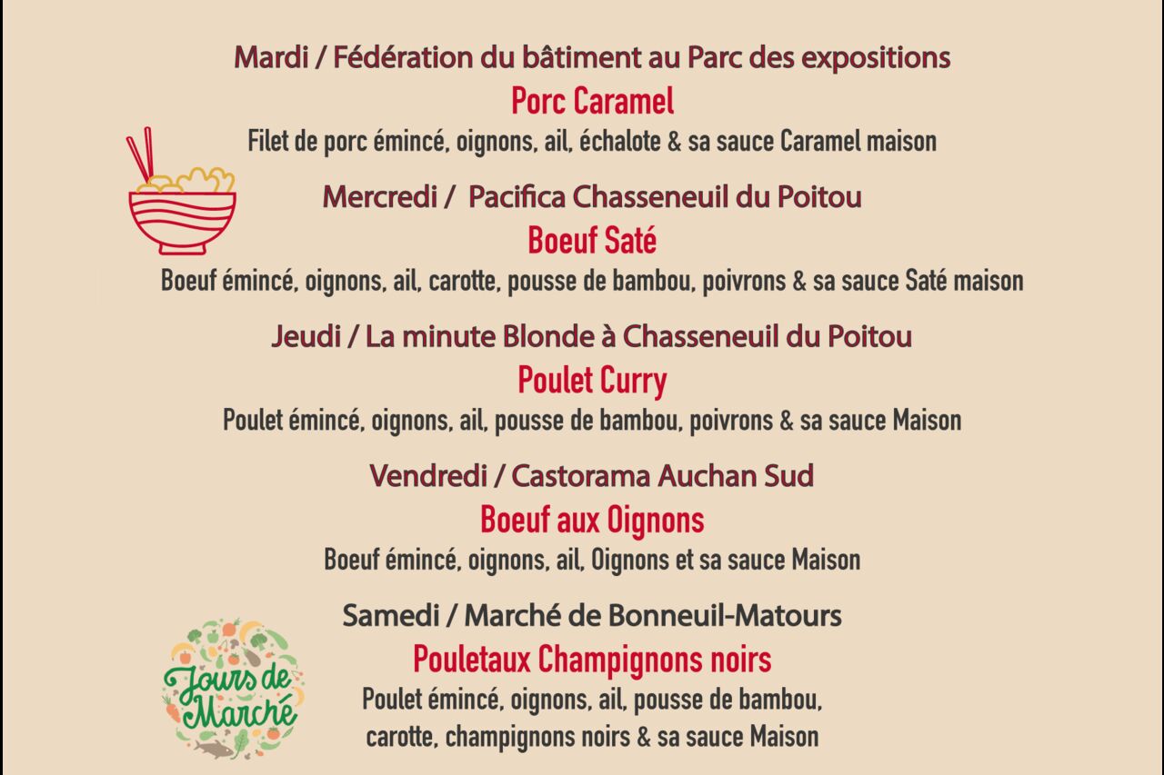 Semaine du 16 au 20 mai 2023