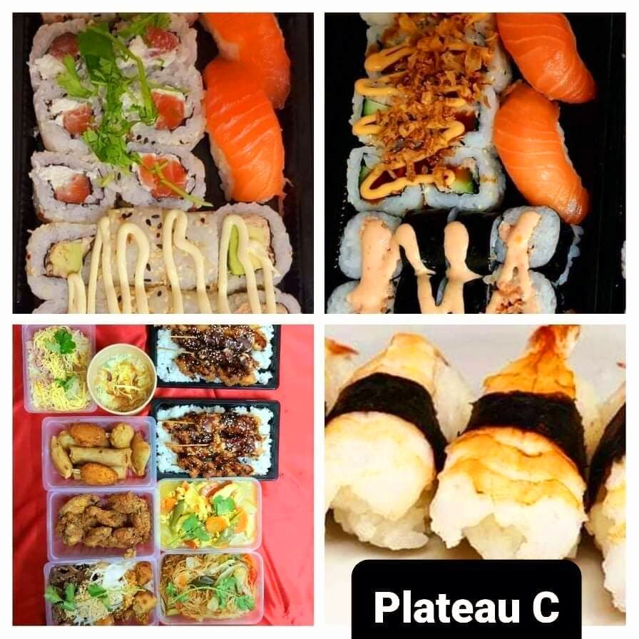 1PLATEAU ACHETÉ =1PLATEAU OFFERT *
(35 pièces +35 pièces offertes-Halal)
*(pour les commandes réservations avant 18h)