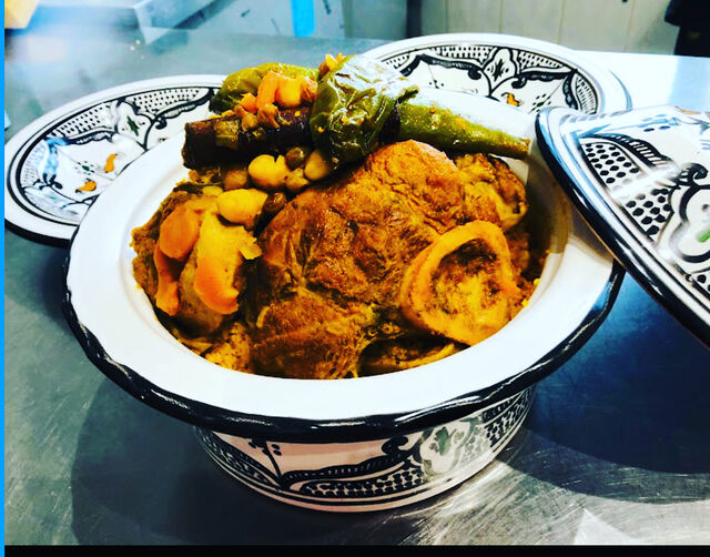 Couscous tunisien à l’agneau 