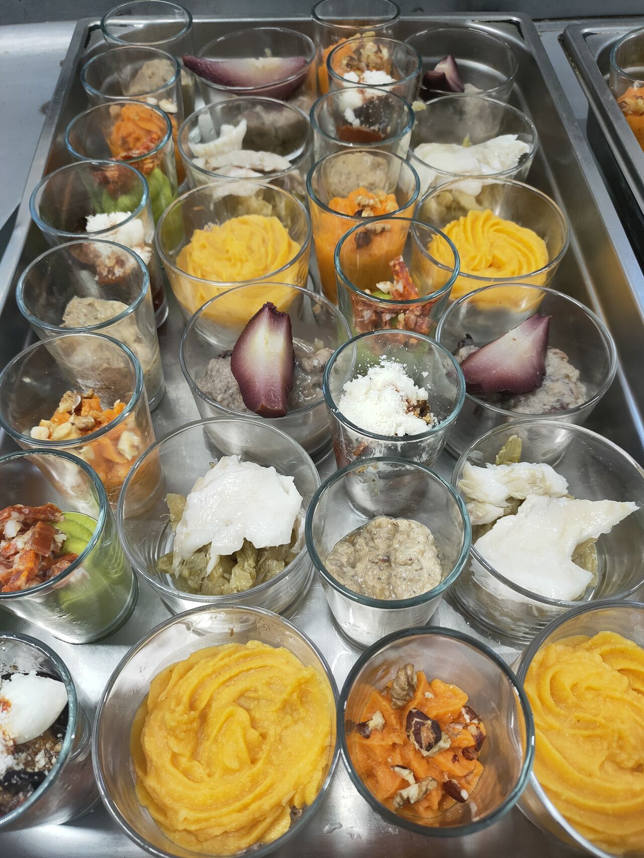 verrines plat chaud buffet