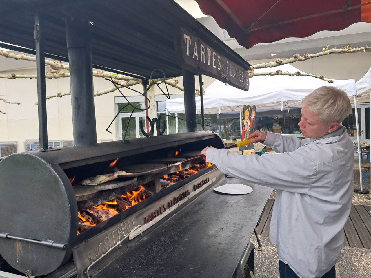 Sous chef en action