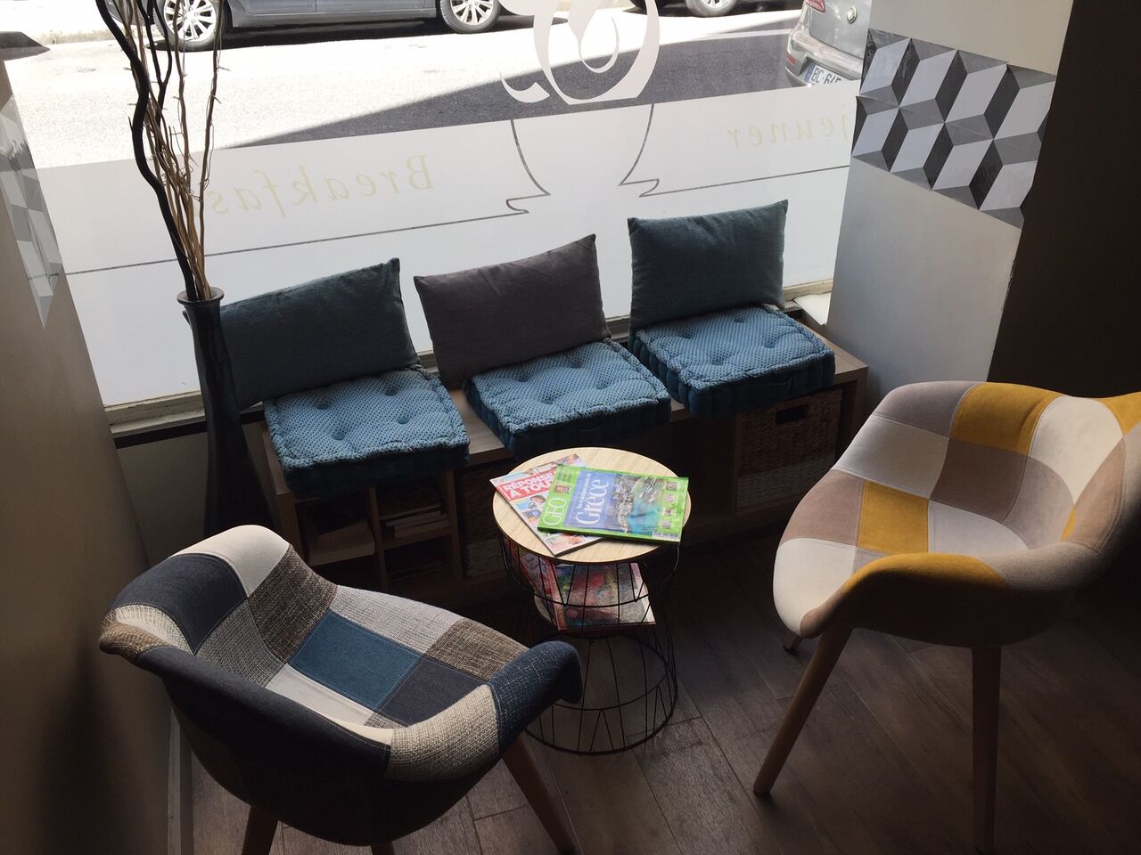 Espace cosy pour se reposer autour d'un bon milk-shake par exemple