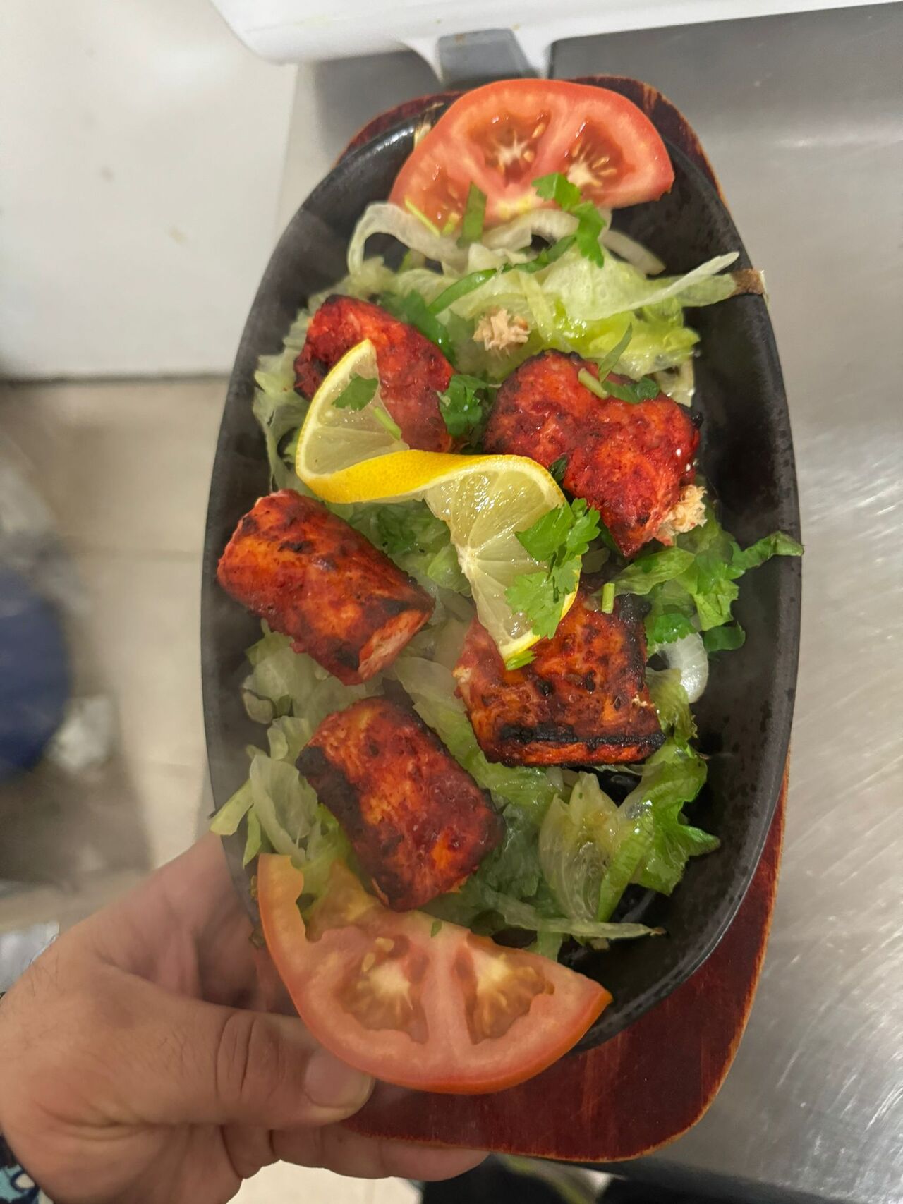 SAUMON TIKKA GRILLADE