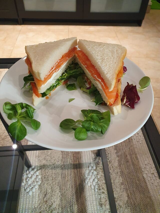 Vegetal de salmon