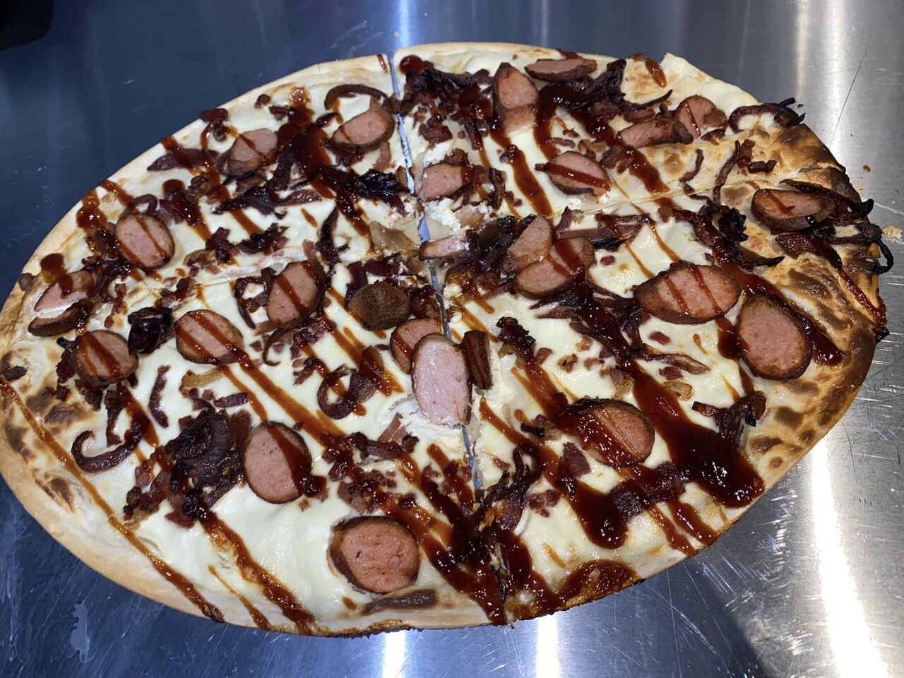 Flammkuchen „BBQ“