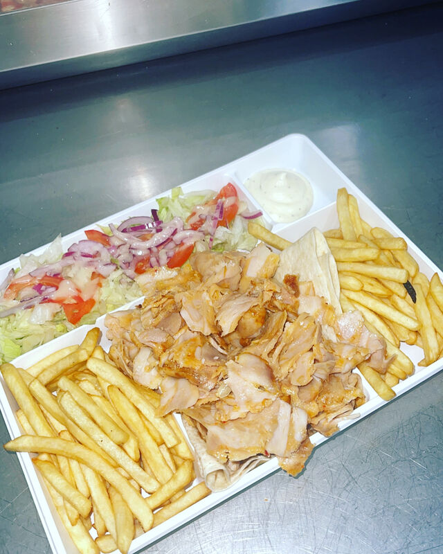 Assiette Kebab à emporter 