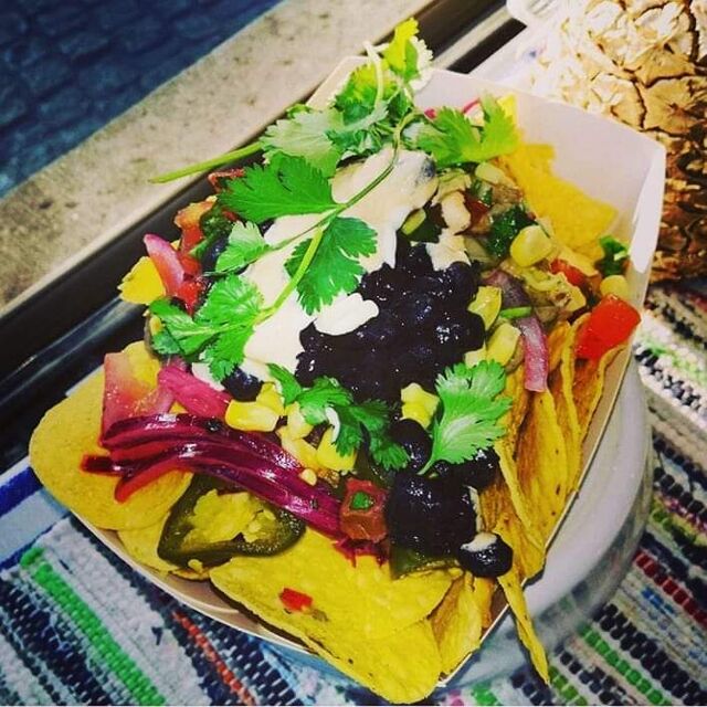 Nacho's serveren wij zowel vegetarisch als met heerlijke huisbereide chili con carne