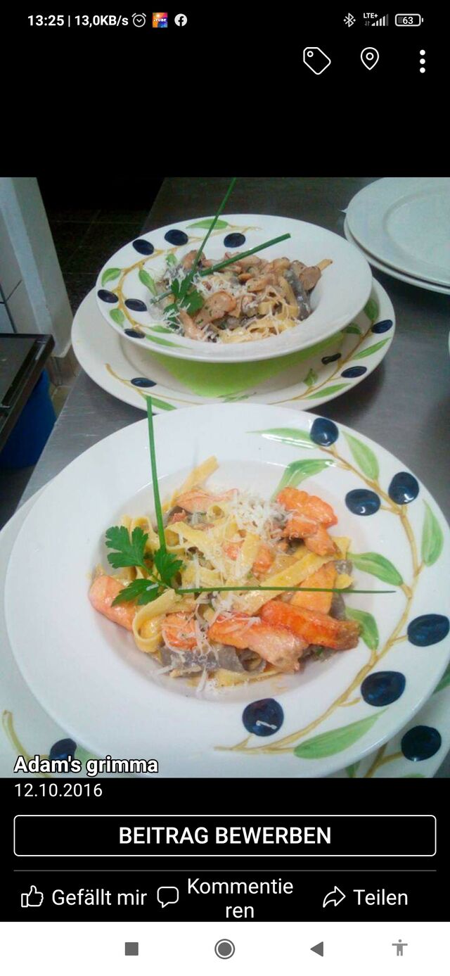 Tagliatelle Lachs 