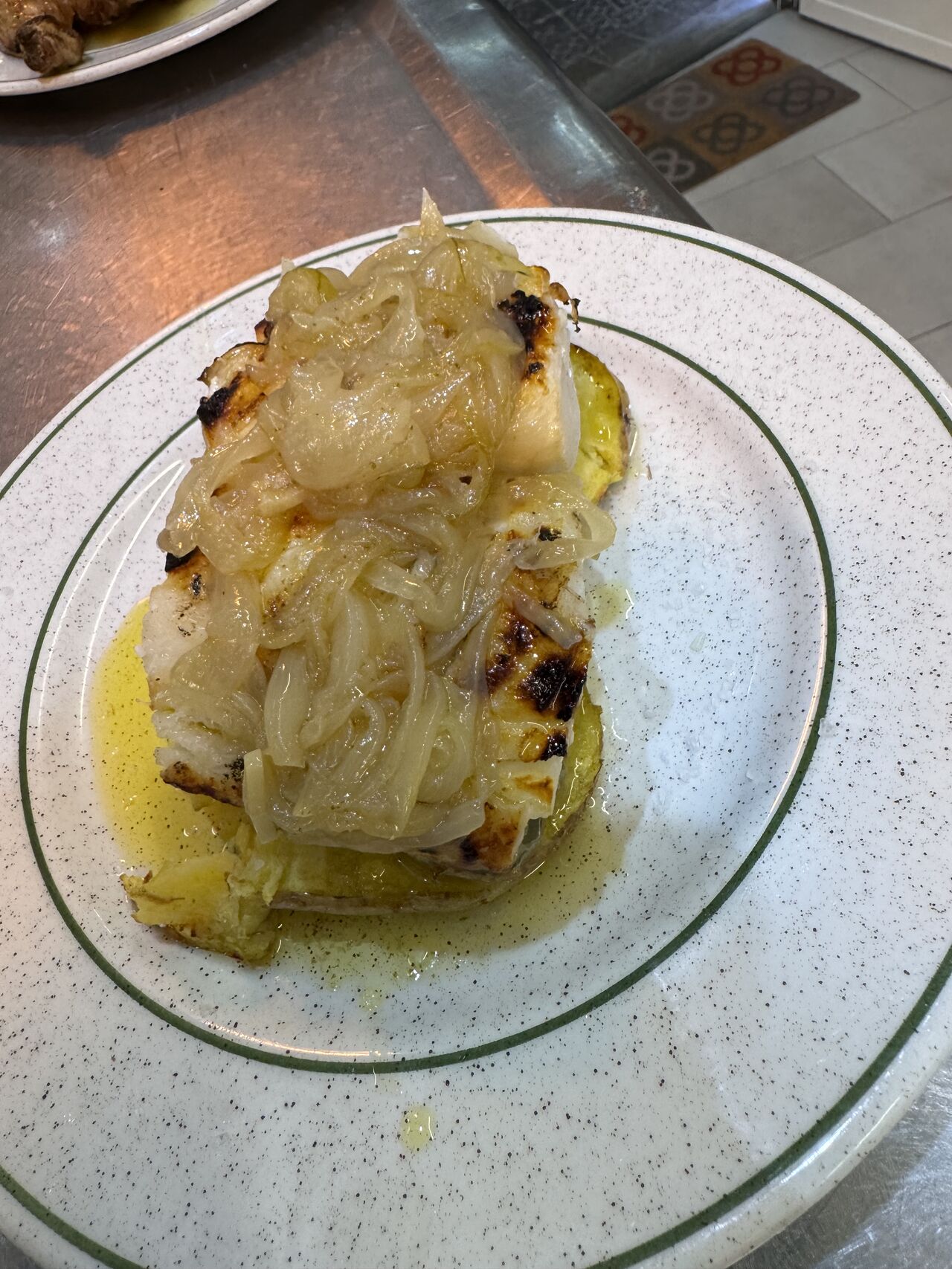 Bacalao a la brasa 