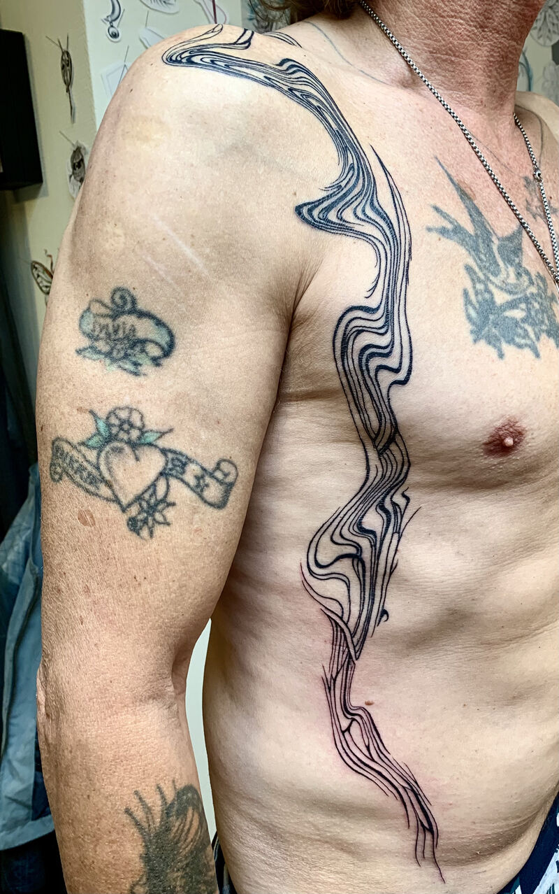 Vloeiende inkt - voor Dirk