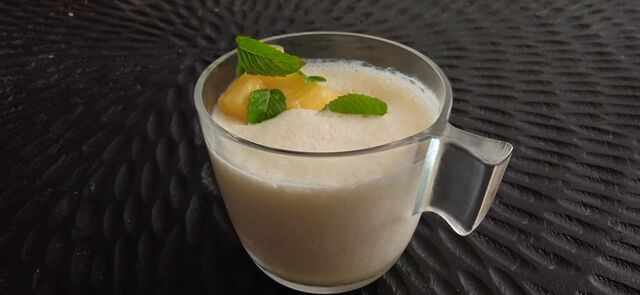 Mousse à l'ananas