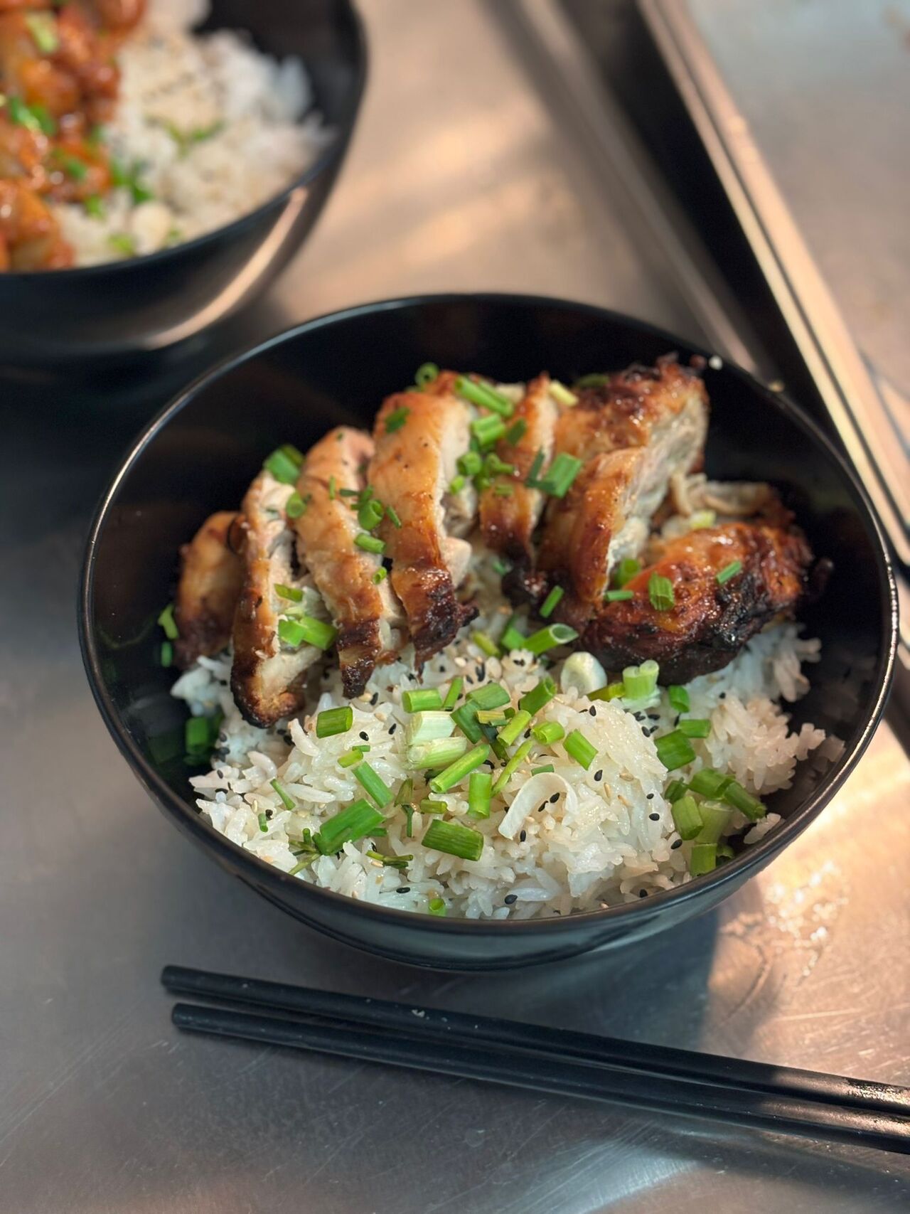 Poulet rôti à la citronnelle