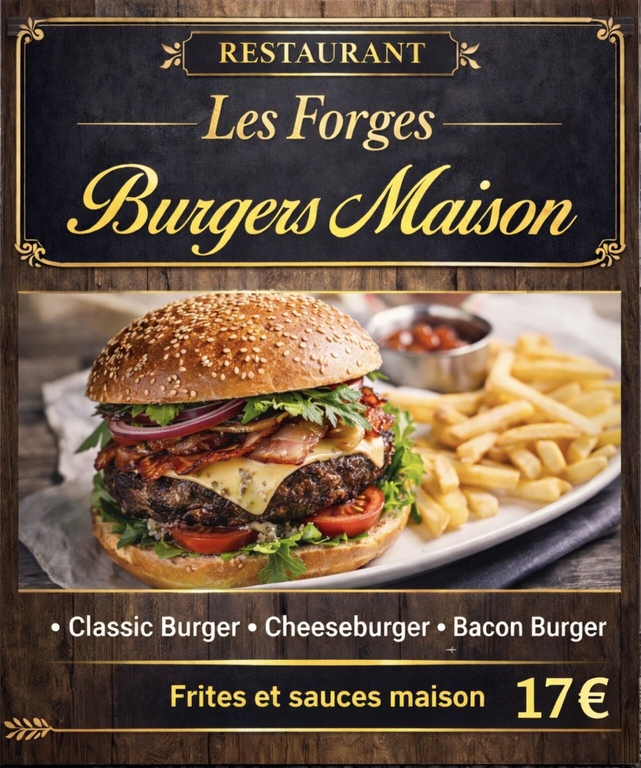 Burger maison