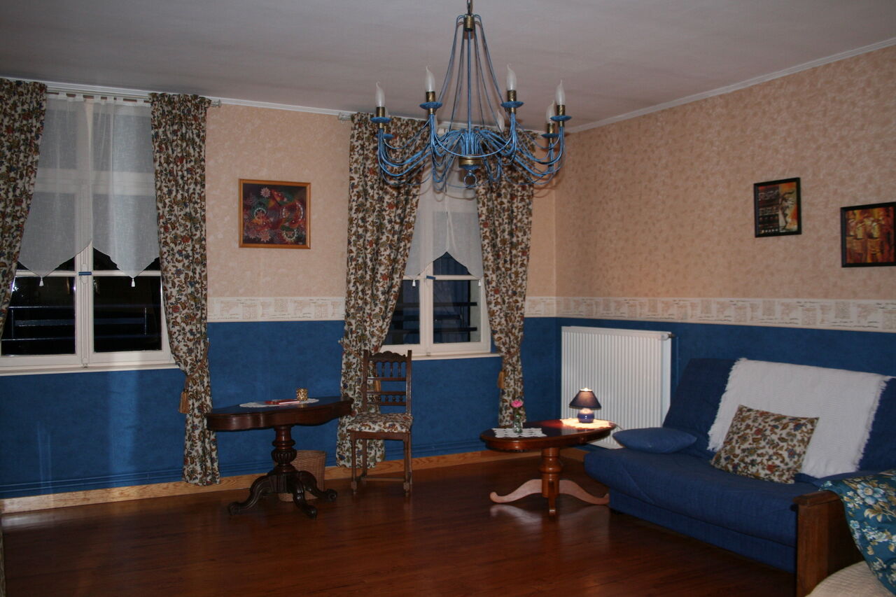 Chambre bleue