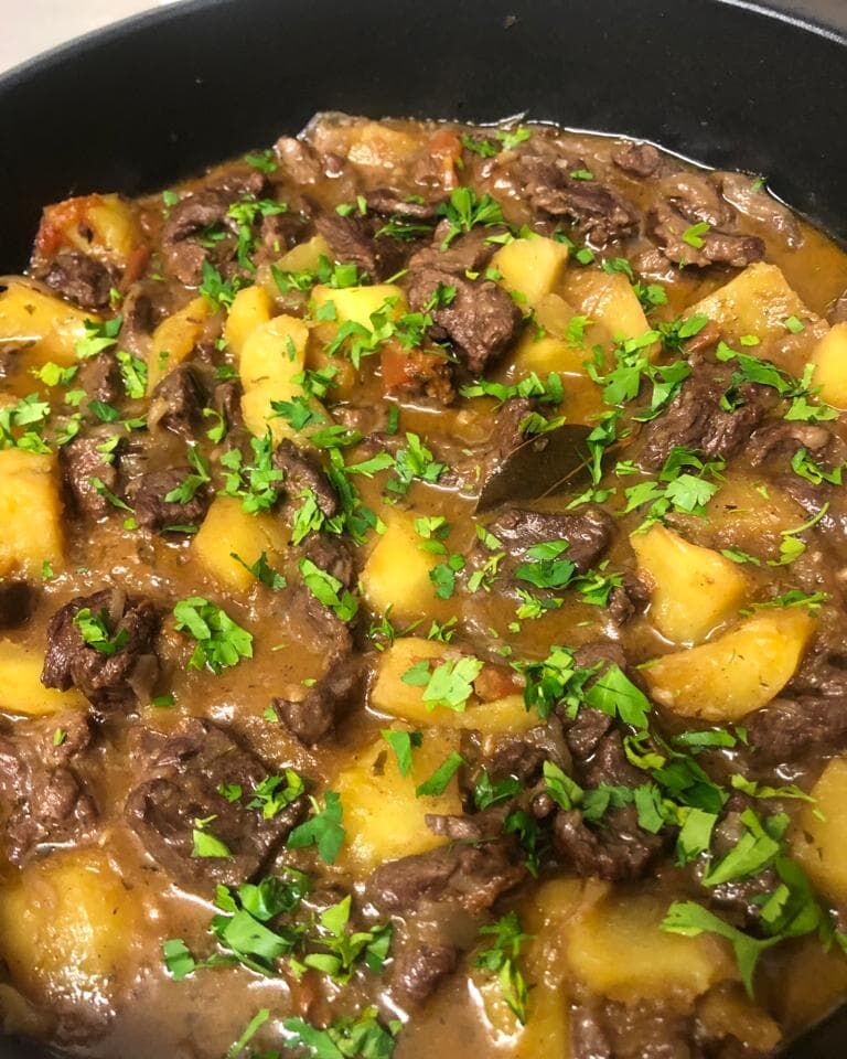 Fricandó de ternera 