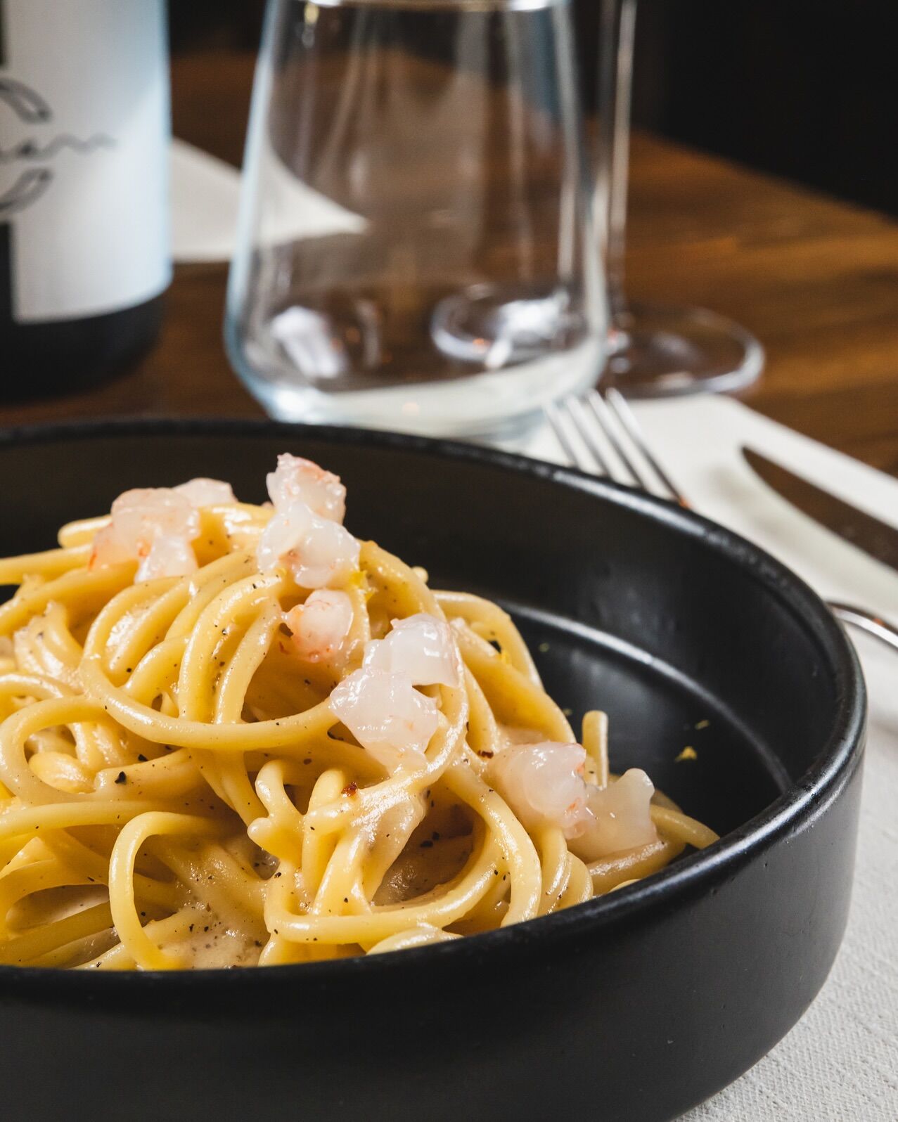 Spaghettoni al cacio e pepe