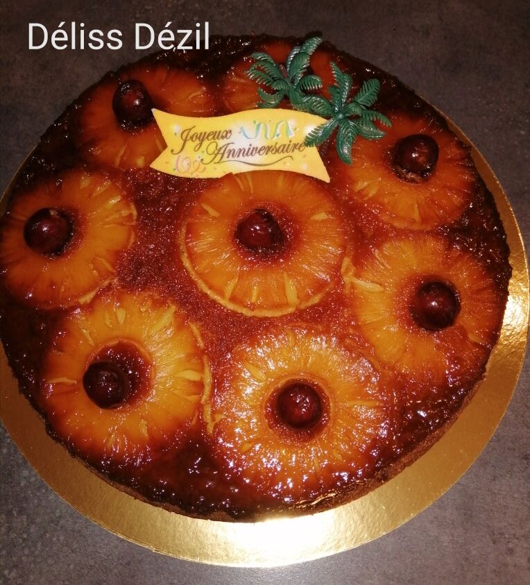 Gâteau ananas maison