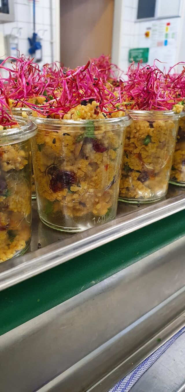 Couscous im Gläschen á 3,00 €