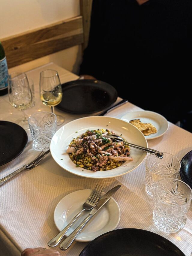 Fregola e Calamari