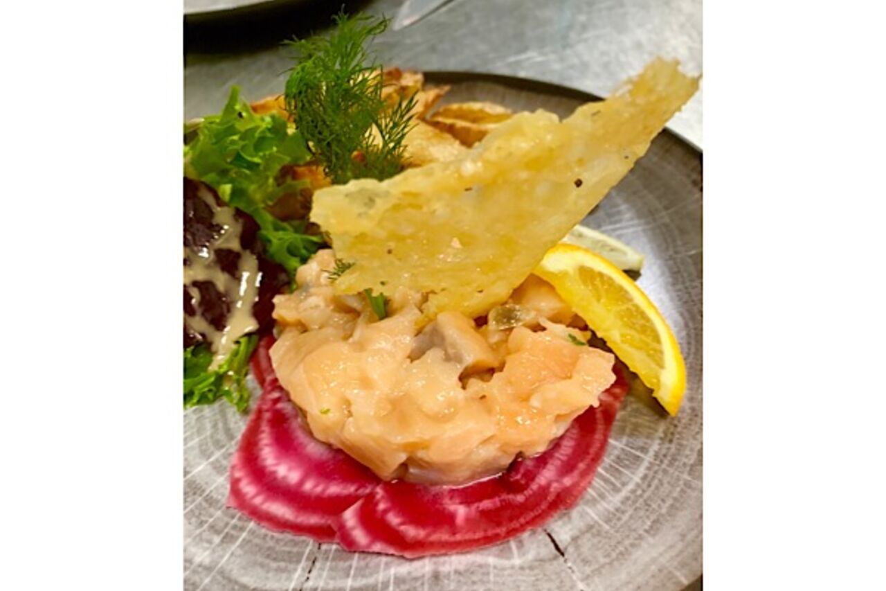 Tartare de saumon