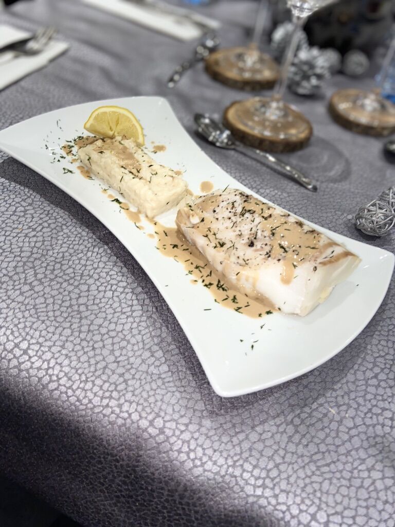 Dos de cabillaud et son jus de langoustines by Christelle