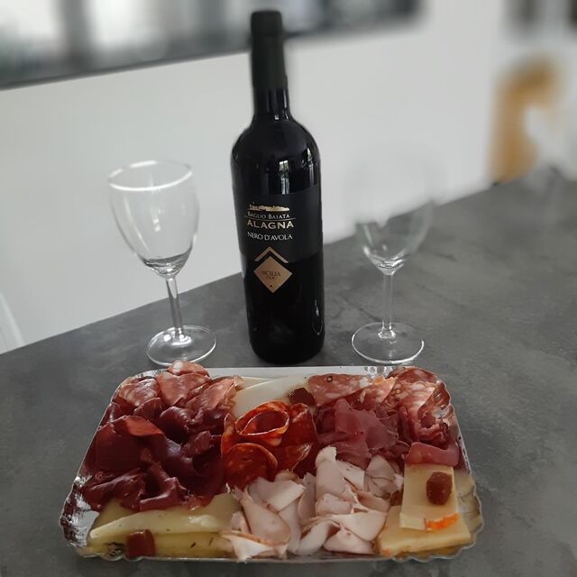 Plateau de charcuteries et fromages