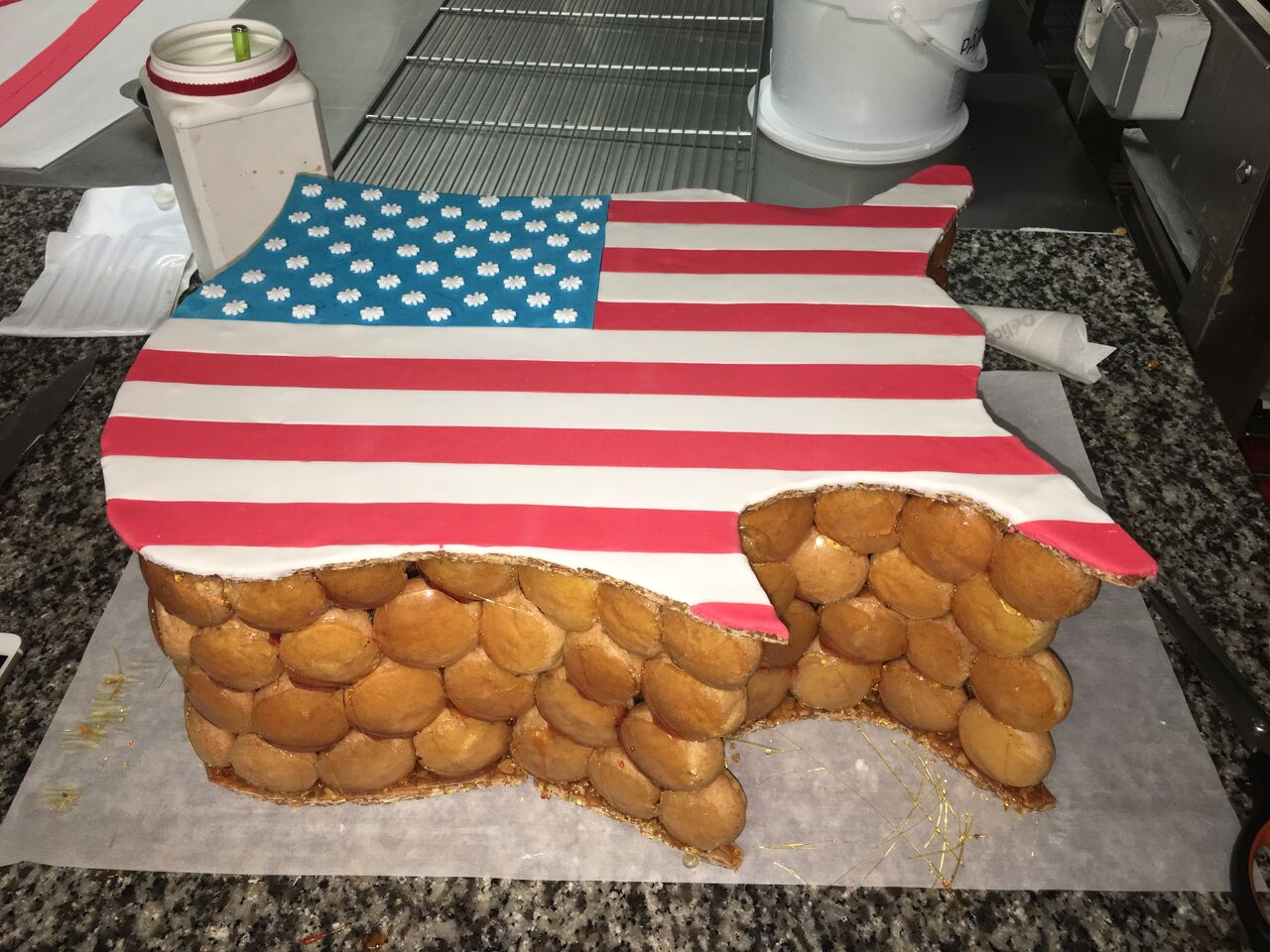 Le gâteau Américain