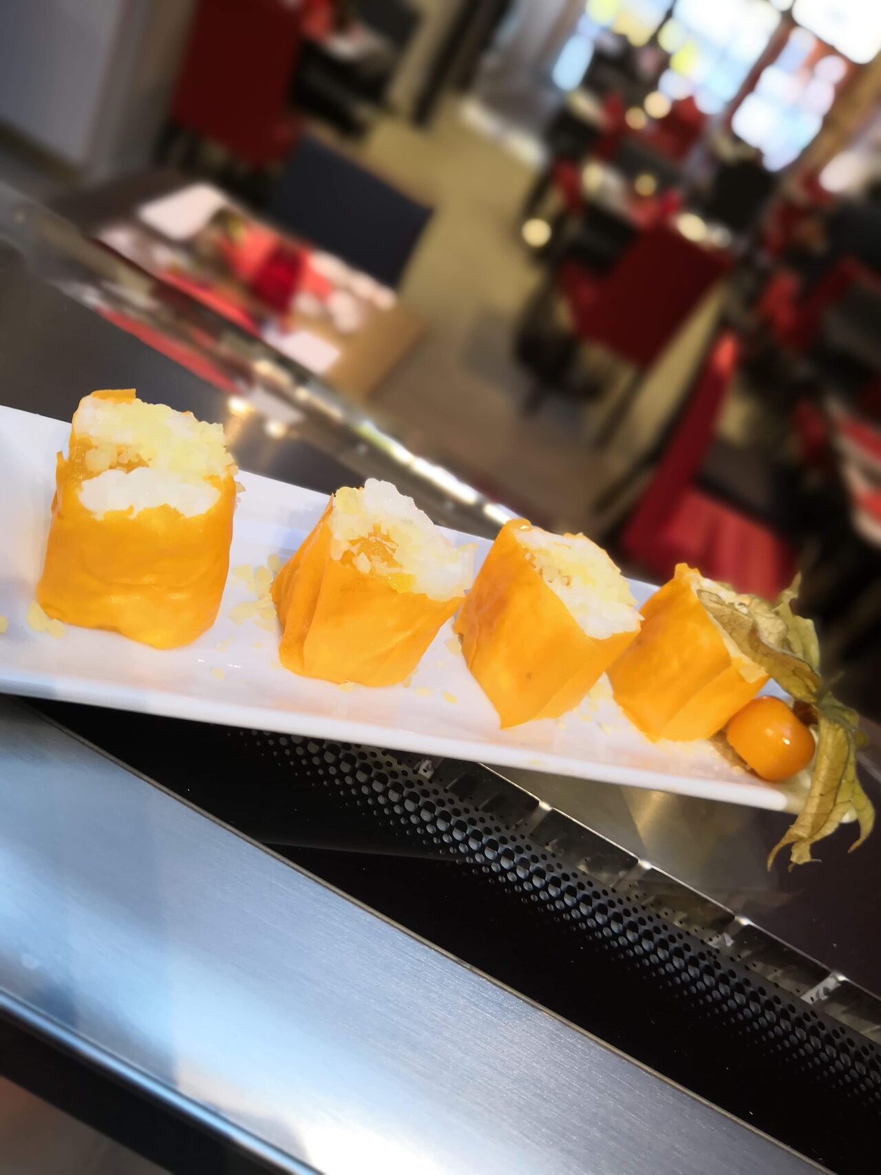 maki sucré à l'orange