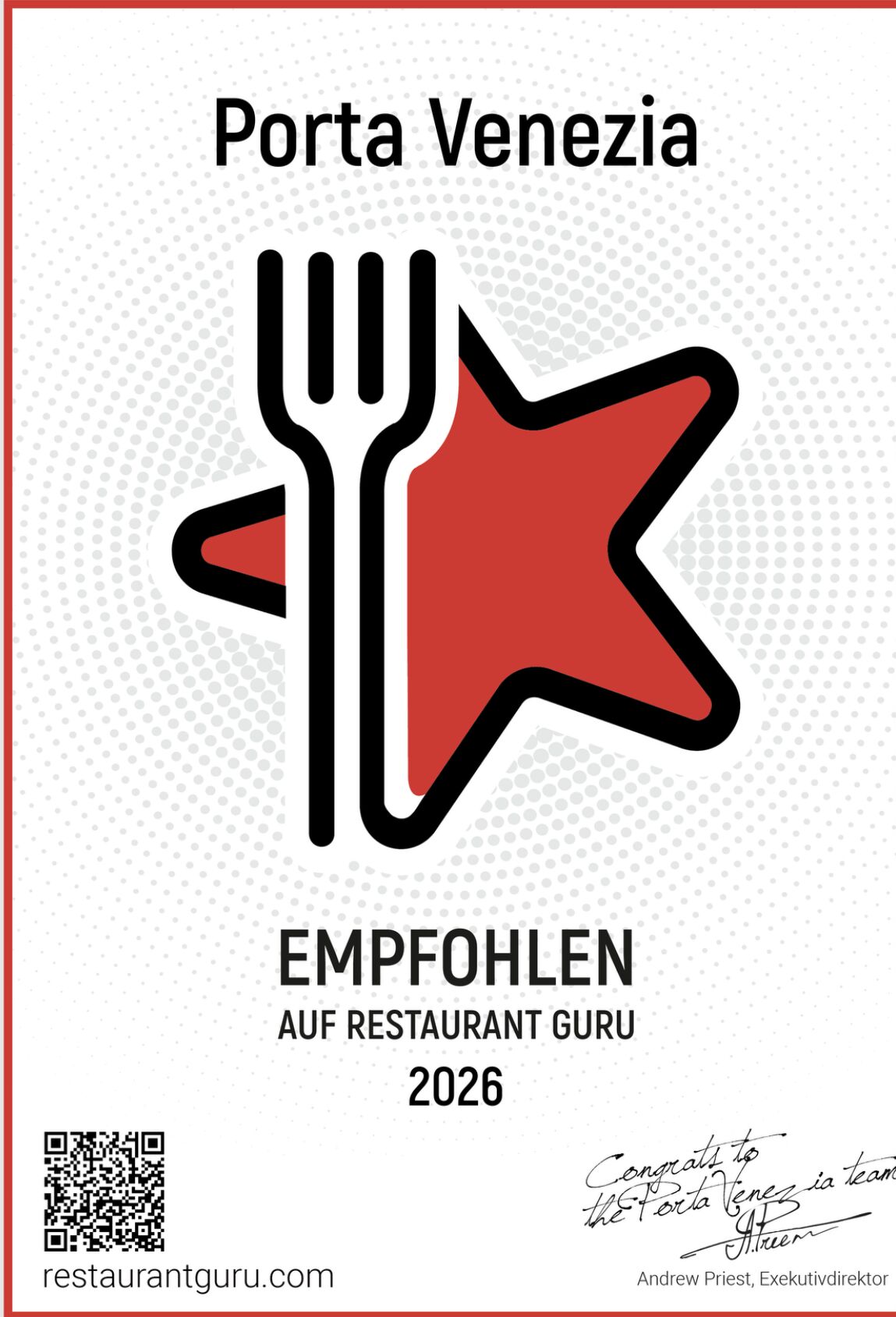 Restaurant Guru vielen Dank 🤩 