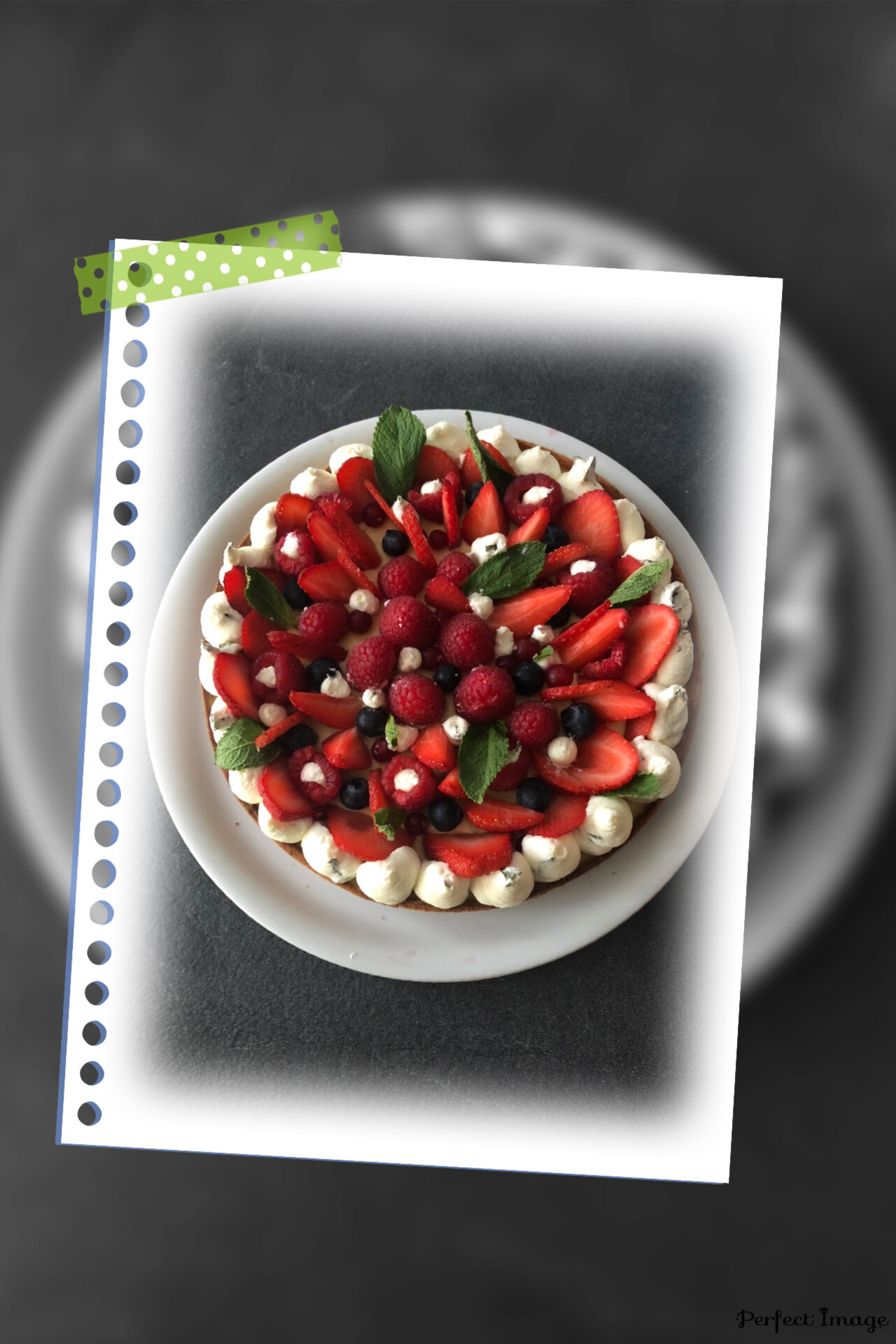 Tarte fruits rouges 