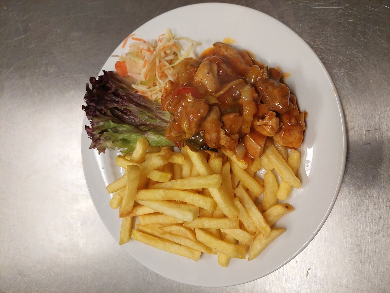 Zámecká směs, hranolky