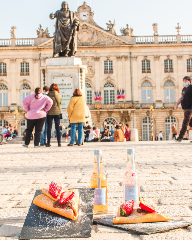 Notre bon Roi Stanislas, l'Epicurien, aurait kiffé nos crêpes !... 