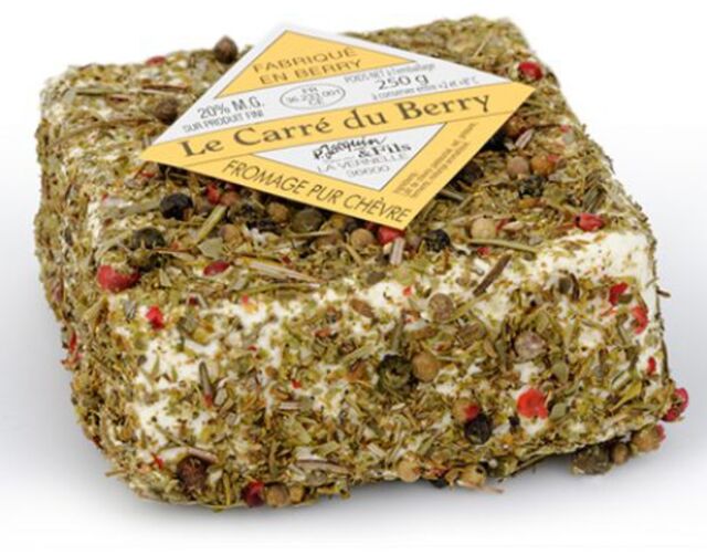 Carré du Berry aux herbes 20% chèvre - 250gr - 7,53€