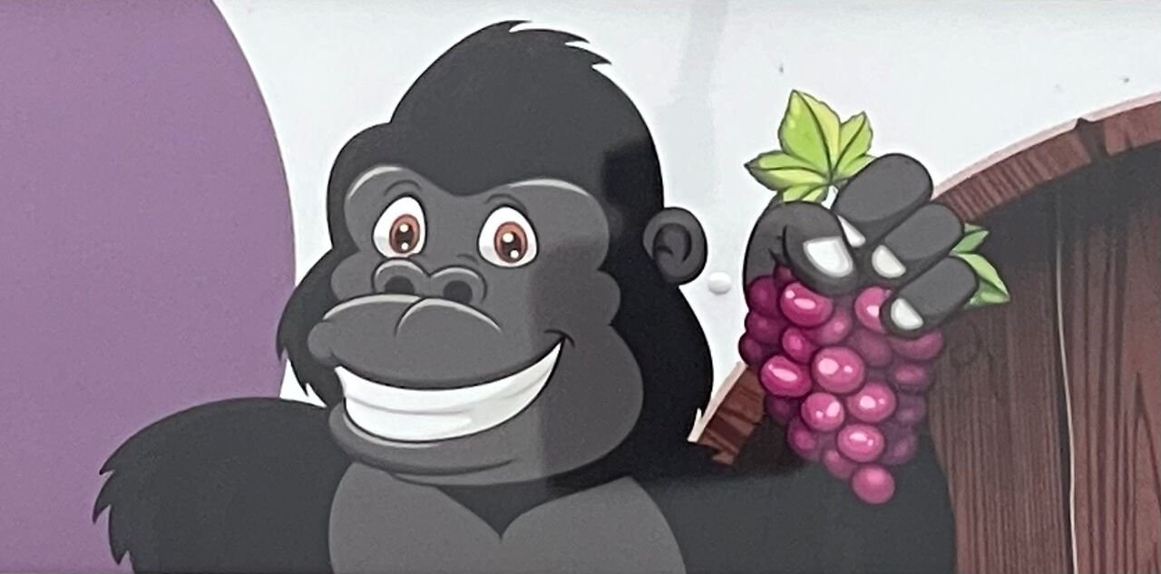 Le gorille dans le Beaujolais