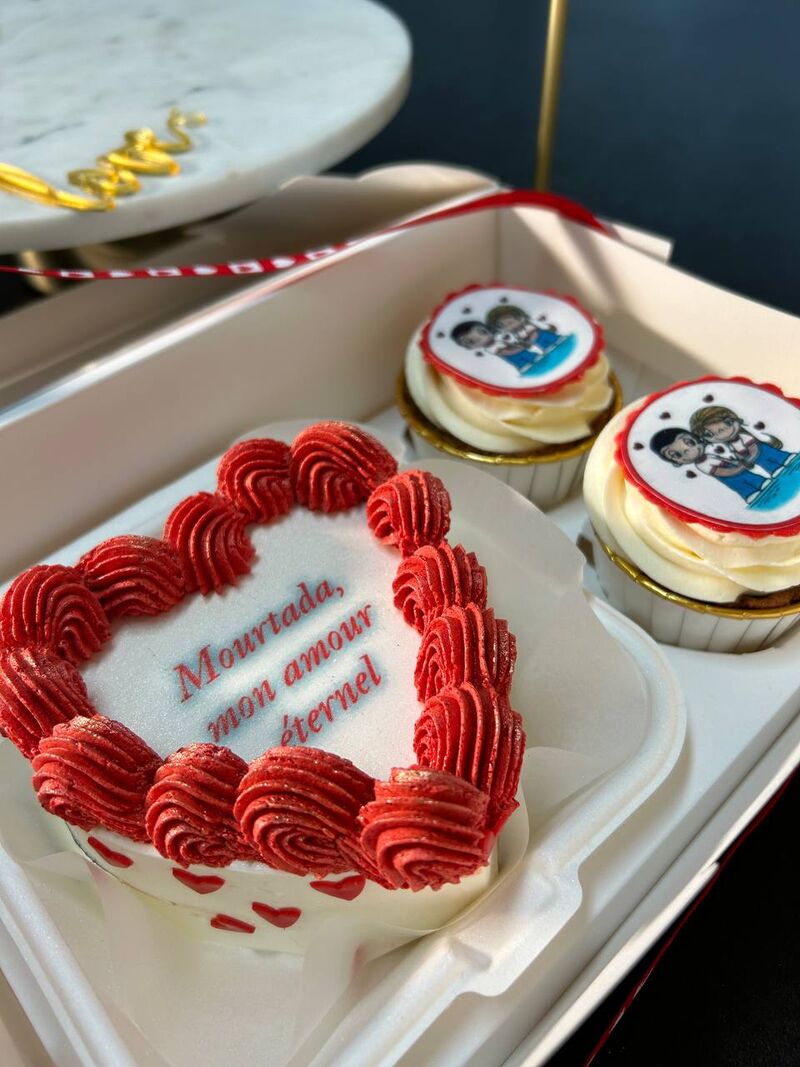 Bento Cake + Cup Cakes