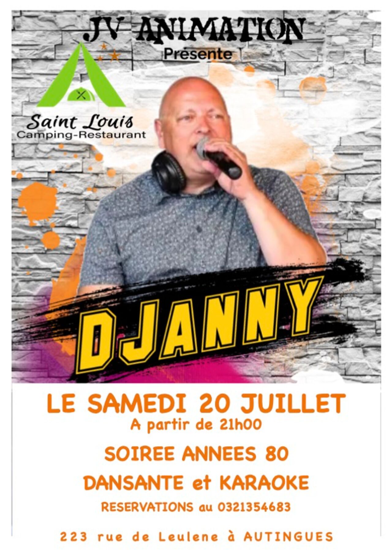 Soirée année 80 et karaoke